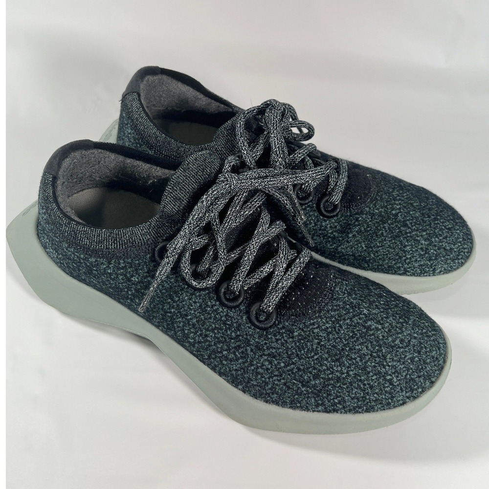 Allbirds Women's Wool Dasher 2 Mizzle WD2 Natural Black Running Shoes W10